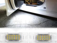 2 Luci di Cortesia LED Per BMW | Placchette LED Sottoporta Luce Bianca POTENTE | CANbus NO Errori