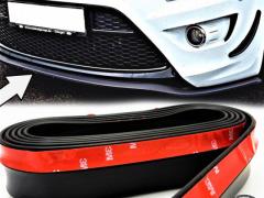 SPOILER Adesivo PER FORD KUGA-EDGE-RANGER, Lama Sotto Paraurti o Minigonne Nero Flessibile in EPDM