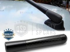 Antenna Corta 8 cm ad Avvitamento PER FORD KA-PUMA in Fibra di Carbonio, VERA RICEZIONE Segnale RADI