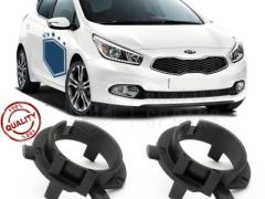 2x ADATTATORI Portalampada per montaggio KIT LED H7 per KIA CEE'D II (2012-2018)