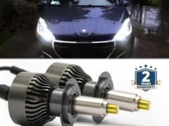 Lampade LED H7 per Peugeot 208 Restyling Anabbaglianti Lenticolari | CANbus 6500K 12000LM