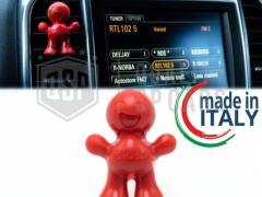 PROFUMATORE Auto Little Joe® Omino ROSSO, Applicabile su Bocchette Aria Hummer | CILIEGIO 45gg