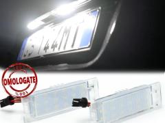 Luci Targa LED per OPEL MERIVA B (10-17) | Placchette LED Complete CANbus NO Errori | 18 LED Luce Po