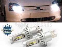 Kit Luci LED H4 Per HONDA CIVIC 7 (01-03) Anabbaglianti + Abbaglianti 6500K | Plug & Play CANbus