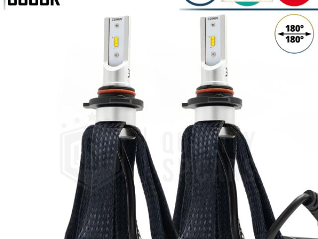 Kit Full LED HB3 a GRADAZIONE REGOLABILE | 6500K 8000LM | CANbus NO Error, Plug & Play - 1/2