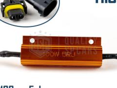 X1 Filtro Corazzato CANBUS 100W-5 Ohm Plug & Play per Lampade Kit Led H16 SPEGNI SPIA Avaria Err