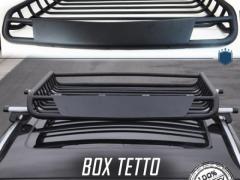 PORTABAGAGLI Box Tetto PER Vetture VOLVO | Bagagliera Portapacchi Off Road in Acciaio