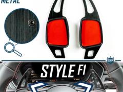 PALETTE Cambio al Volante per AUDI Q5 (FY) 17> | Leve Paddle Acciaio Nero