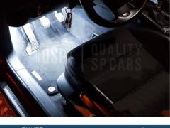 2 Luci LED Vano Piedi Per Audi A8 D2-4D | Luci LED Interni Bianco POTENTE | CANbus NO Errori