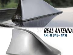 Antenna PINNA DI SQUALO Grigia PER MITSUBISHI L200 | VERA Ricezione RADIO AM-FM-DAB+