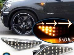 Frecce Laterali LED Dinamiche Sequenziali per BMW X6 E71 (08-14) | Omologate, CANbus No Errori