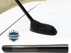 Antenna Corta 12 cm ad Avvitamento PER KIA VENGA in Fibra di Carbonio, VERA RICEZIONE Segnale RADIO