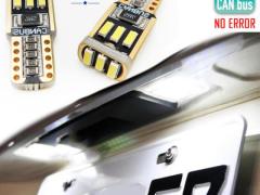 2x LED Targa per Alfa Romeo 146 (95-01) | Lampadine T10 W5W 6500K Bianco Ghiaccio, 100% CANBUS