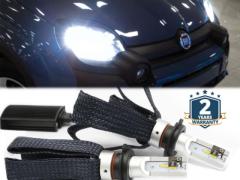 Lampade LED H4  per FIAT PANDA 3 CROSS Luci Bianche Anabbaglianti + Abbaglianti CANbus