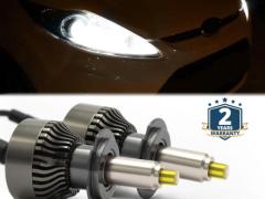 Lampade LED H7 per FORD FIESTA mk6 Anabbaglianti Lenticolari | CANbus 6500K 12000LM