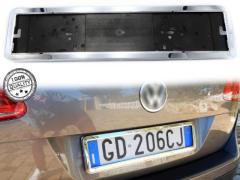 Kit Portatarga Posteriore Cromato per Mercedes, in Acciaio Inox Tuning Professionale