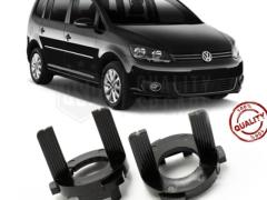 2x ADATTATORI Portalampada per montaggio KIT XENON H7 per VW TOURAN 2010>