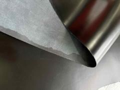 Scampolo pelle vitello abrasivato nero – M11