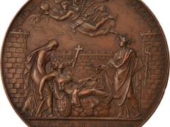 Spagna-Medaglia, La peste a Barcellona