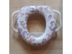 RIDUTTORE WC MORBIDO CON PARASPRUZZI 