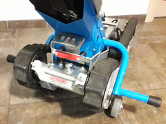 Montascale a cingoli per carrozzina per disabili, ancora in garanzia un anno