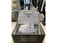 Prada Adidas Limited Edition Sneaker Superstar Bowling Bag (only 700 in the world)