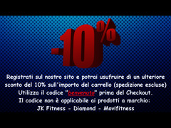 Vendesi attrezzatura da palestra e integratori per lo sport, salute, benessere.