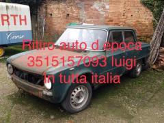 Auto d’epoca alfa romeo Lancia Fiat