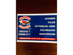 Pulizie Sgomberi GESTIONE del VERDE