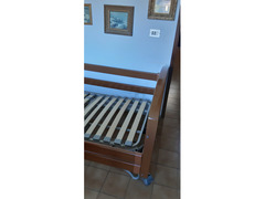 LETTO ELETTRICO IN LEGNO MOD. SOFIA