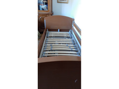 LETTO ELETTRICO IN LEGNO MOD. SOFIA