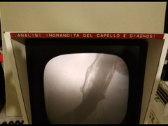 Monitor vintage, apparecchio analisi