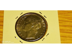 100 LIRE MINERVA ANNO 1977